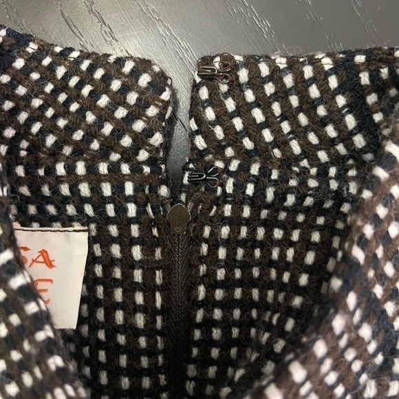 Vintage Melissa Lane Tweed Dress - Picture 6 of 9